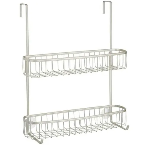 mDesign Badaccessoire-Set Aufbewahrungskorb Duschkorb Duschregal Regal Dusche Badewanne mDesig