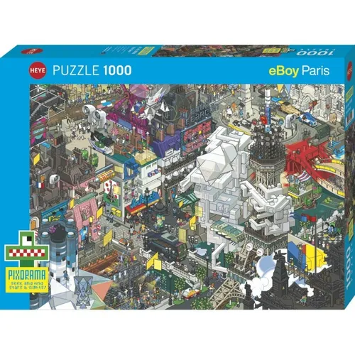 HEYE Puzzle Pixorama: Paris Suche 1000 Teile