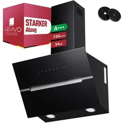 LEVIVO A+++ Kopffreie Dunstabzugshaube 60cm