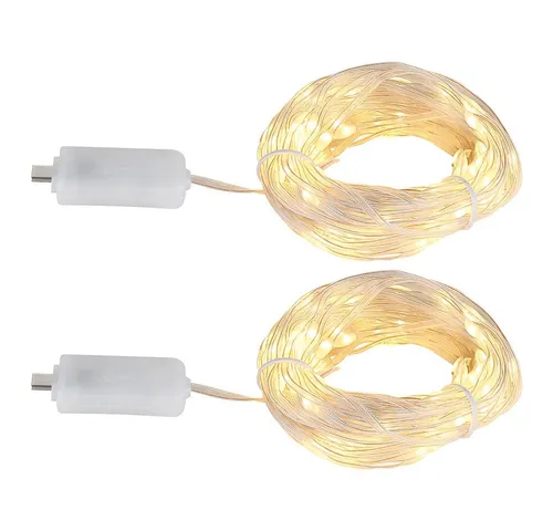 GLOBO LIGHTING LED Dekolicht 200x LEDs, Warmweiß, 8 Modi - Flexibles LED-Band mit 8 Lichteffekten für stimmungsvolle Beleuchtung. Ideal zur Dekoration in jedem Raum. Einfacher USB-C-Anschluss für vielseitige Nutzung.