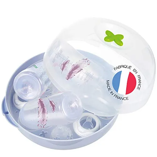TIGEX Stérilisateur Micro-Ondes Translucide 3 min 'Express'