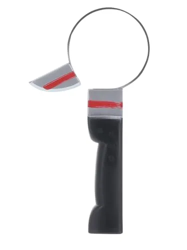 Halloween! Smiffys Stirnband Messer im Kopf, Schwarz