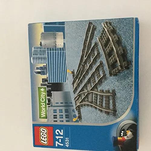 LEGO System 4531 Eisenbahn Weichenpaar