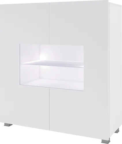 HAUSELEMENT Kommode CALABRINI C-02 mit LED-Beleuchtung