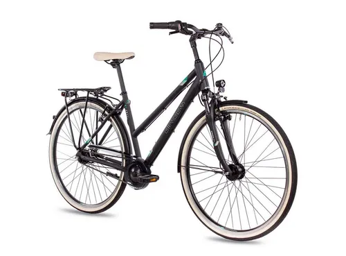 Airtracks Cityrad Damen City Fahrrad 28 Zoll CI.2820L in schwarz von Airtracks