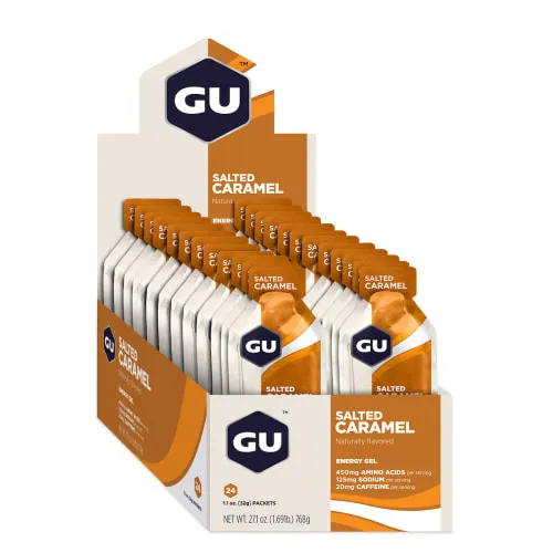 Gu Energy Gel Salted Caramel, 24 x 32g