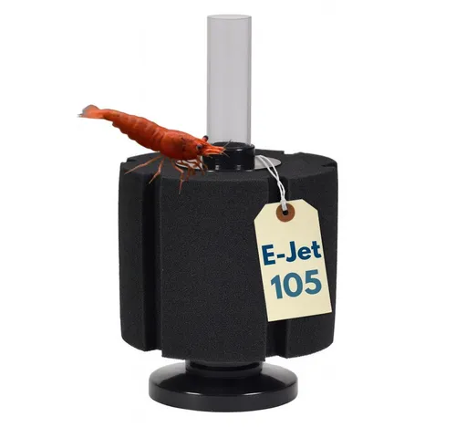 E-Jet Bio Schwammfilter Innenfilter (E-Jet 105) - Zubehör für Aquarienfilter, bietet effiziente biologische Filterung und sorgt für klares Wasser in Ihrem Aquarium.