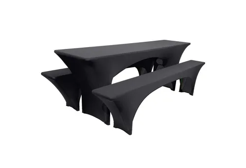 Beautissu Hussen-Set Victoria, Stretch in schwarz von Beautissu