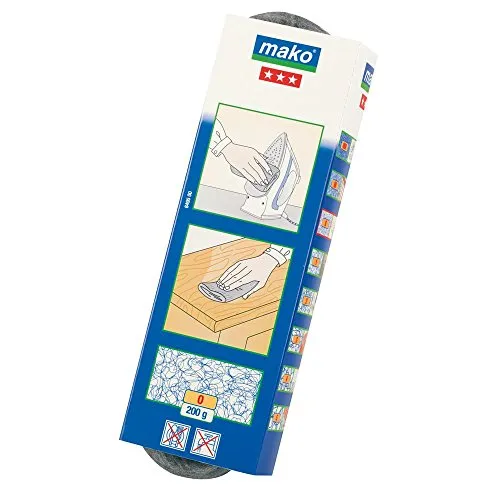 mako Stahlwolle; für Industrie, Handwerk und Haushalt; Körnung 000; ca. 200g