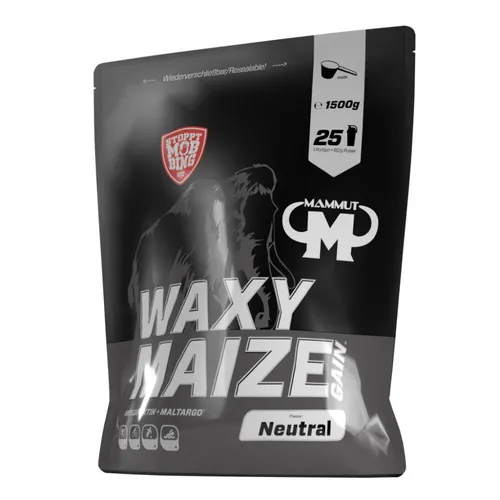 Amylopektin Waxy Maize Gain 1500 g Beutel Mammut Nutrition (7,79 EUR/1000 g)