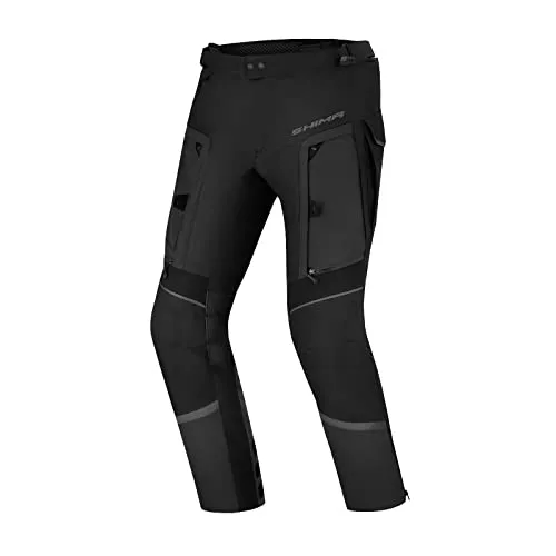 SHIMA Hero 2.0 Motorradhose Herren - Ganzjährig - Motorradhose aus verstärktem Cordura Textil mit wasserdichter Membran und Heizschicht für optimalen Komfort und Schutz bei allen Wetterbedingungen.