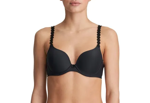 Marie Jo L'Aventure Tom Unterlegter BH 80B - Charcoal - Eleganter Büstenhalter mit tiefem Dekolleté, ideal für besondere Anlässe. Der Neckholder-Stil sorgt für perfekten Halt und ein stilvolles Tragegefühl.