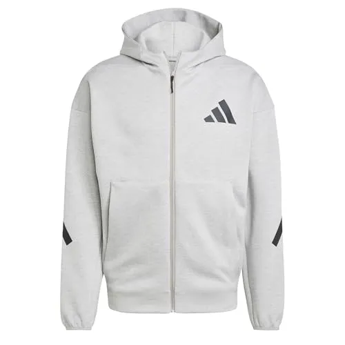 ADIDAS Herren Kapuzensweat New Z.N.E. Zip in grau von adidas