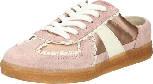 STEVE MADDEN Pantoletten aus Leder in Rosa (Gr. 41) - Stylische Pantoletten im casual Look, aus hochwertigem Leder gefertigt. Ideal für entspannte Tage mit komfortablem Blockabsatz von 3 cm.