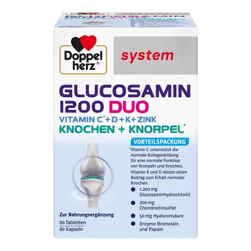 Doppelherz Glucosamin 1200 Duo System