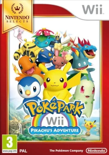 PokePark - Pikachu's großes Abenteuer - Nintendo Wii - Adventure-Spiel für Nintendo Wii, erlebe spannende Abenteuer mit Pikachu und erkunde die bunte Pokémon-Welt!