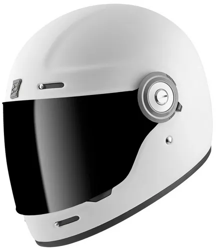 Bogotto V135 Helm 2XL, weiß für Männer - Motorradhelm mit Fiberglas-Schale, kratzfestem Visier und effektivem Ventilationssystem für optimalen Komfort auf jeder Fahrt.