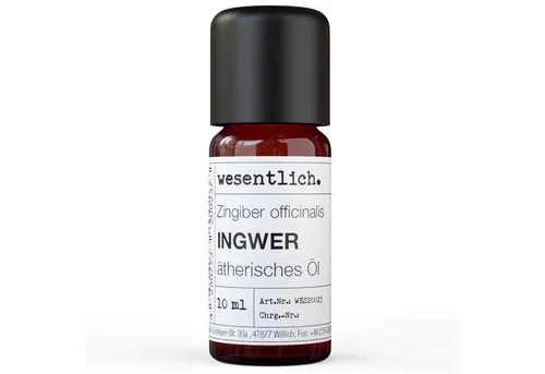 wesentlich. Duftöl Ingwer 10ml - ätherisches Öl