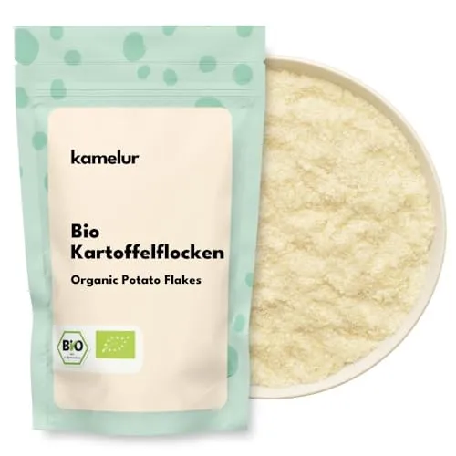 Kamelur Bio Kartoffelflocken - 1kg - BIO Kartoffelflocken einsetzbar in Küche & Backstube