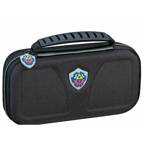 ACCESSORI VARI Switch Big Ben Game Traveler Deluxe Travel Case - Robustes Nylongehäuse für Nintendo Switch Lite, mit verstellbarem Betrachtungsstand und maximalem Schutz