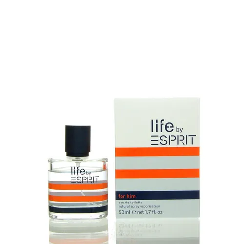 Esprit Life by Esprit Man Eau de Toilette 50 ml - Parfum für ihn mit erfrischenden Noten, perfekt für den täglichen Gebrauch und ein selbstbewusstes Auftreten.