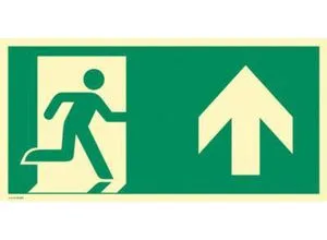 moedel Fluchtwegschild „Notausgang rechts“