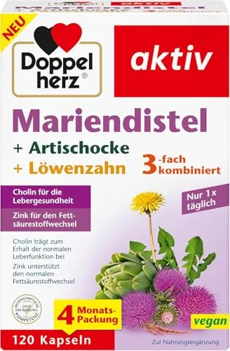 Doppelherz Mariendistel + Artischocke + Löwenzahn