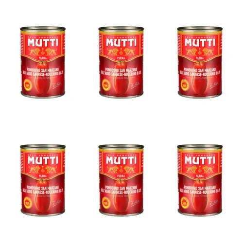 Mutti Pelati San Marzano 6 x 400 g