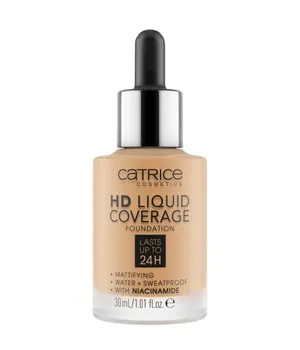 Produktbild CATRICE HD Liquid Coverage Flüssige Foundation 30 ml Nr. 035 - Natural Beige