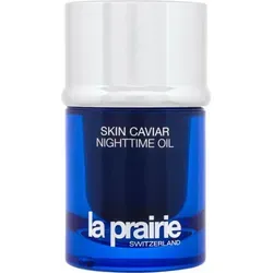 La Prairie Skin Caviar Nighttime Oil 20ml - Luxuriöses Nachtöl mit Kaviar-Extrakt, das die Haut glättet und revitalisiert. Ideal für eine strahlende Haut und intensive Pflege während der Nacht.