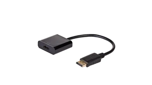 Konwerter adapter z kablem Akyga AK-AD-11 DisplayPort (m) / HDMI (f) 15cm