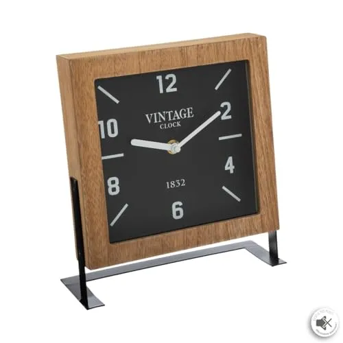 Atmosphera Wanduhr – Metall – Höhe 23 cm - Wanduhren in modernem Design aus Metall, ideal für stilvolle Wohnräume und als Blickfang in jedem Raum.