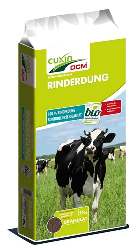 Cuxin Rinderdung - Natürlicher Organischer Dünger - Biologischer Langzeitdünger für Obst, Gemüse und mehr. Ideal für den Außenbereich von Februar bis Oktober, sorgt für gesunde Pflanzen und kräftiges Wachstum.