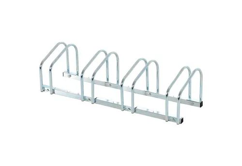 HOMCOM Fahrradständer für bis zu 4 Fahrräder – wetterfest und langlebig - Fahrradständer aus robustem Stahl, ideal für Innen- und Außenbereich. Bietet Platz für 4 Fahrräder und ist flexibel erweiterbar. Einfache Montage für Garten oder öffentliche Plätze.