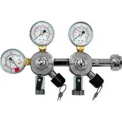 ich-zapfe CO2 Druckminderer mit Dualdruckanzeigen von ich-zapfe