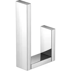 Steinberg Serie 460 Reservepapierhalter 460.2850 - Toilettenpapierhalter aus hochwertigem Messing, elegantes chrom Finish, ideal für moderne Badezimmer.