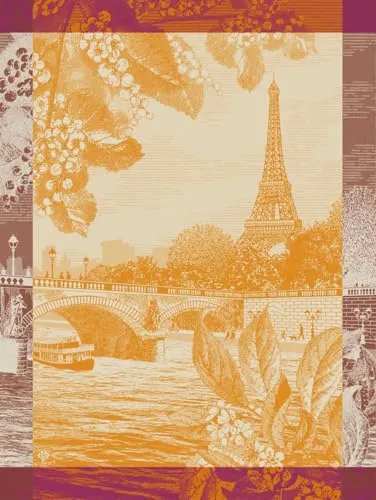 Geschirrtücher Orange von LE JACQUARD FRANÇAIS
