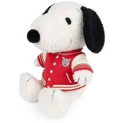 Snoopy Kuscheltier mit roter College Jacke