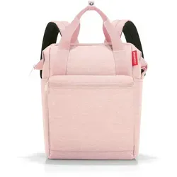 Reisenthel Rucksack Allrounder R, twist blush - Daypack mit Laptopfach bis 13 Zoll, nachhaltig aus recyceltem Material, wasserabweisend und vielseitig einsetzbar als Rucksack oder Tragetasche.