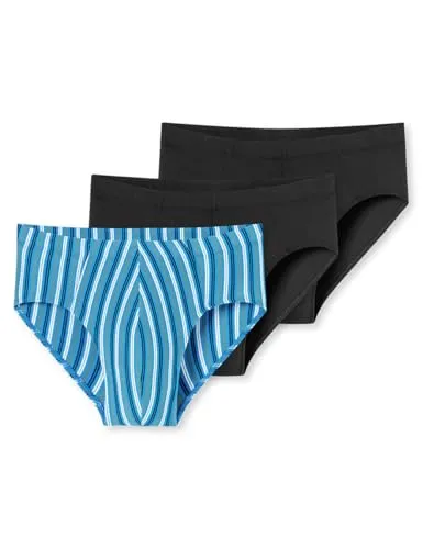 Schiesser Slip 95/5 Essentials (3-St) Unterhose - Bequeme Unterwäsche für jeden Tag! Die Schiesser Slips aus 95 % Bio-Baumwolle und 5 % Elasthan bieten perfekten Sitz und hohen Tragekomfort. Praktische Multipacks sorgen dafür, dass du immer bestens ausgestattet bist.