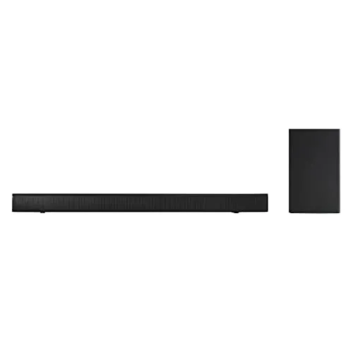 Panasonic SC-HTB150 Soundbar - 2.1-Kanal System mit kabellosem Subwoofer, 100 W Leistung für kraftvollen Sound und HDMI-Anschluss, Schwarz