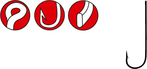 Gamakatsu LS-5013 N/L - Angelhaken, Größe/Packungsinhalt:Gr. 2/0 / 8 Stück