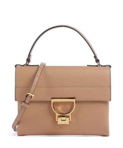 Damenhandtasche COCCINELLE Braun - Hochwertige Designerhandtasche aus 100% Leder, ideal für stilbewusste Frauen. Perfekt für den Alltag oder besondere Anlässe.