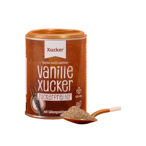 Vanille Xucker ohne Zuckerzusatz, vegan, Marke Xucker
