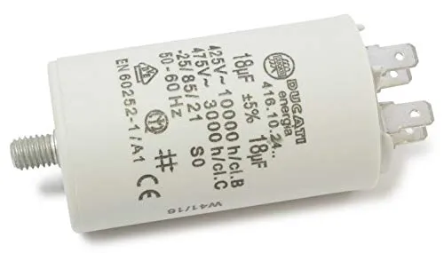 Ducati Energia Kondensator 18 µF ±5%/475 V + GRD, DUC-18UF475, Durchsteckmontage, 40 x 70 mm