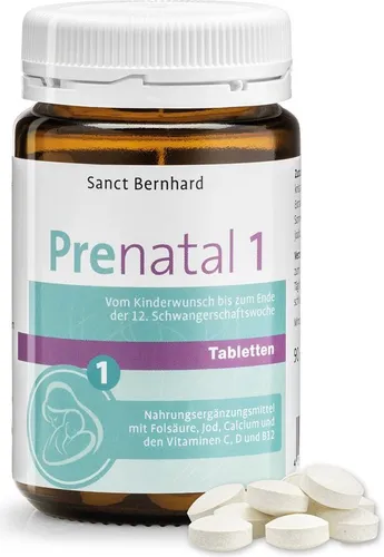 Sanct Bernhard Prenatal 1 - 90 Tabletten