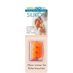 Wellnoise Ohrenstopfen Orange Blister 3X2 St von Wellneuss GmbH & Co. KG
