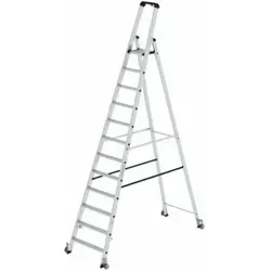 Aluminium Stehleiter 12 Stufen von Günzburger