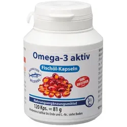 OMEGA-3 AKTIV Fischöl Kapseln 120 St
