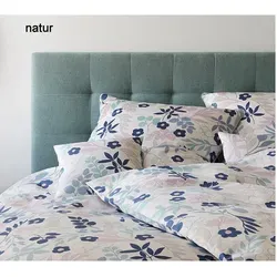 Elegante Bettwäsche Selection - 135x200 cm + 80x80 cm - Bettwäsche aus Mako Satin, OEKO-TEX zertifiziert und pflegeleicht. Der bunte Blütenmix bringt gute Laune ins Schlafzimmer und sorgt für ein angenehmes Schlafgefühl.